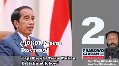 Kemunafikan: Makan dan Hidup dari Jokowi, Tetapi Menyerang Program Jokowi