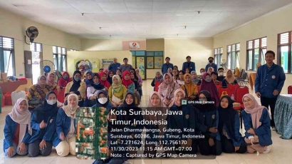 Edukasi Pencegahan Stunting Melalui Program Intervensi Hulu, KKN "Kampung Emas 2.0" Mahasiswa Universitas Airlangga 