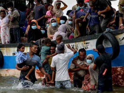 Dilema Pencari Suaka Etnis Rohingnya