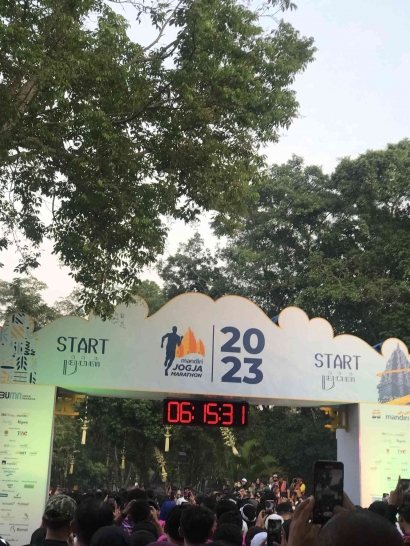 Run With A View: Mandiri Jogja Marathon 2023