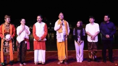 Ida Rsi Putra Manuaba Kembangkan Shantisena Movement Antar Iman Indonesia Bharat Sanggam di India