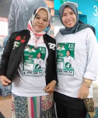 Arni MM,Pd Sebagai Caleg Perempuan dari PKB Dapil Serpong Utara Kota Tangerang Selatan Kita Harus Sama-sama Menang di Pileg 2024