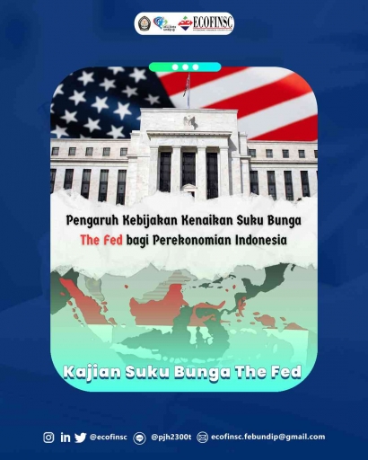 Pengaruh Kebijakan Kenaikan Suku Bunga The Fed bagi Perekonomian Indonesia