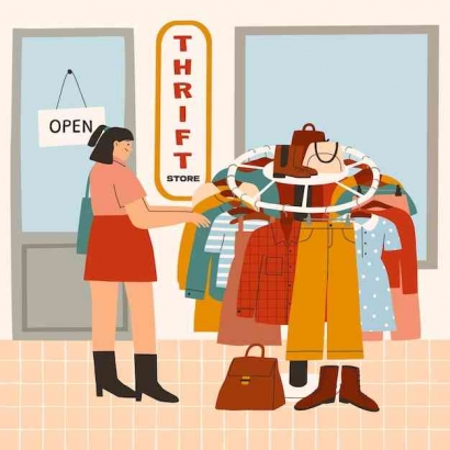 Mengikuti Tren Belanja di Thrift Shop: Yay or Nay?