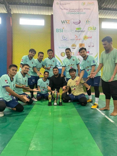 Tim Futsal Abdul Malik bin Iyyas Akhirnya Juara