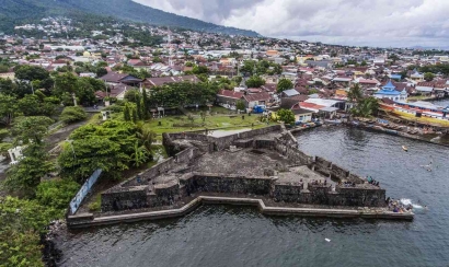 Benteng Kalamata di Ternate: Benteng Berbentuk Penyu yang Pernah Jadi Rebutan 5 Negara