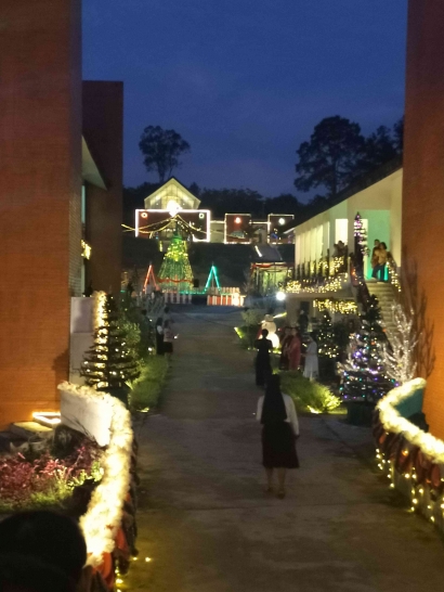 Menjelang Natal di Kampus San Agustin