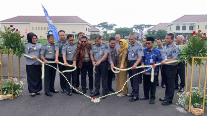Sarana dan Prasarana Badiklat Kumham Jateng Diresmikan Kepala BPSDM