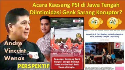 Acara Kaesang PSI di Jawa Tengah Diintimidasi Genk Sarang Koruptor?
