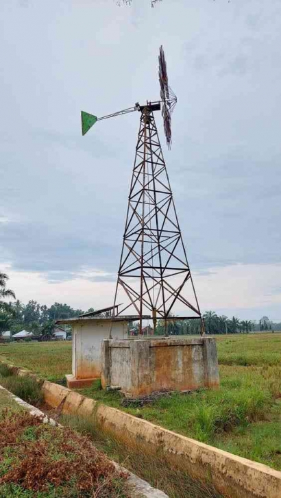 Berkunjung ke Desa Buket Pulo Langsa: Ada Kincir Angin untuk Pengairan Sawah Pertanian