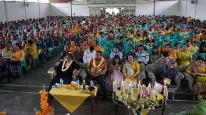 Ribuan Masyarakat Tabagsel Hadiri Perayaan Natal dan Doa Borhat Borhat Lamhot Sinaga di Padang Sidempuan