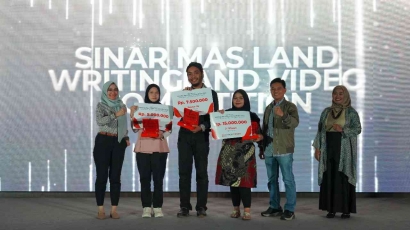 Malam Penghargaan Sinar Mas Land Writing and Video Competition 2023