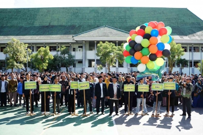 Pelepasan Peserta KKM UIN Malang 2023: Antusiasme dan Semangat Mewarnai Acara