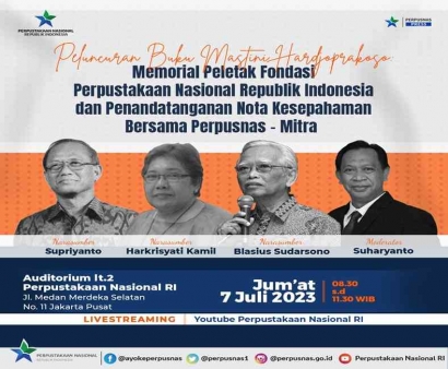 Peluncurun Buku: 100 Tahun Mastini Hardjoprakoso, 7 Juli 2023