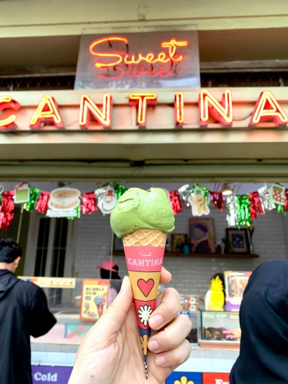 Sweet Cantina, Kedai Es Krim Terenak dan Favorite di Jalan Braga