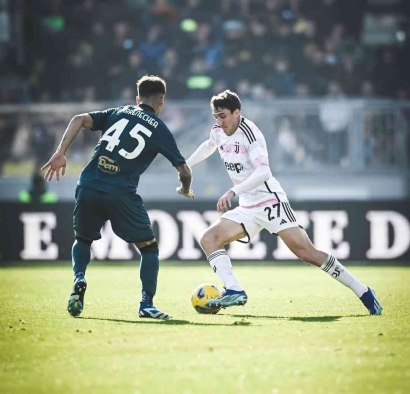 Hasil Seria A Italia: Juventus Berhasil Curi Poin Penuh di Kandang Frosinone dengan Skor 1-2