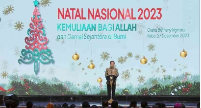 Natal Nasional 2023 bersama Presiden Jokowi, Sebuah Catatan Perjalanan