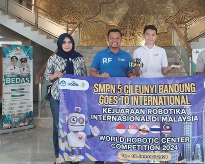 Siswa SMP Kabupaten Bandung Wakili Indonesia di Kejuaraan World Robotic Center Competition di Malaysia