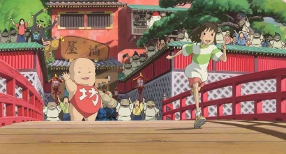 Sinopsis Film Anime "Spirited Away", Petualangan Chihiro Di Dunia Roh