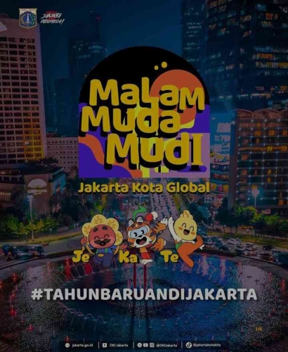 DKI Jakarta Adakan Car Free Night Sepesial Malam Pergantian Tahun 2024