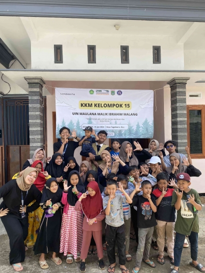 Kenalkan Moderasi Beragama Anak-Anak TPQ Dusun Krajan: Metode Tafakkur dengan Alam Sekitar