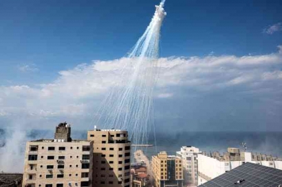 Kejahatan Senjata Kimia Zionis Amerika Israel