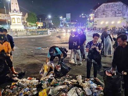 Sampah Malam Tahun Baru, Masalah yang Terus Menerus Memburuk di Yogyakarta