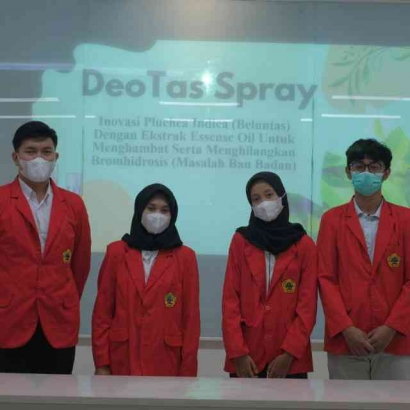Mahasiswa Untag Surabaya Berhasil Menemukan Produk Inovasi Kreatif dari Daun Beluntas untuk Mengatasi Bau Badan