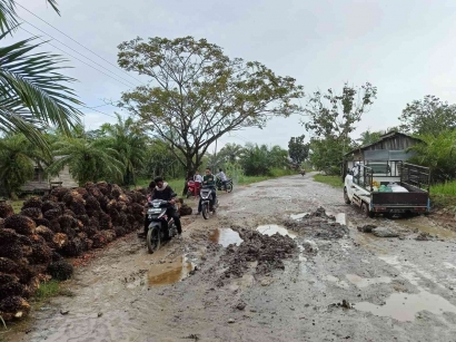 Jalan Lintas Sinaboi Bagansiapi-api Rusak: Mohon Perhatian Pemprov Riau