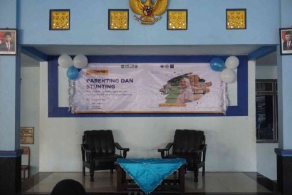 Seminar Parenting dan Pencegahan Stunting oleh Mahasiswa KKM UIN Malang di Desa Gedog Wetan