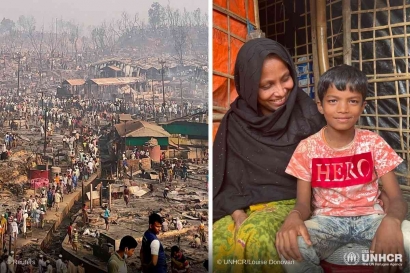 Pengungsi Rohingya di Bangladesh Akan Terima Jatah Makan Lebih Banyak