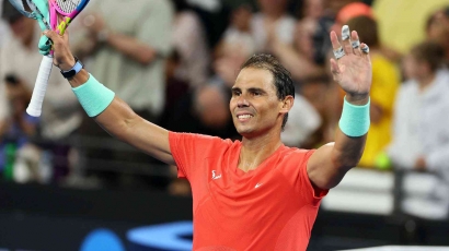 Brisbane International 2024: Rafael Nadal Menang Mudah, Petenis Remaja Mirra Andreeva ke Perempat Final