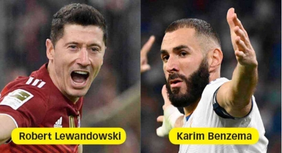 Striking Excellence: Benzema dan Lewandowski, Konsistensi Tanpa Batas di Puncak Sepakbola