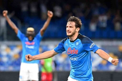 Jelang Torino vs Napoli: Ditinggal Osimhen Lagi, Kvaratskhelia Tidak Boleh Berjuang Sendiri