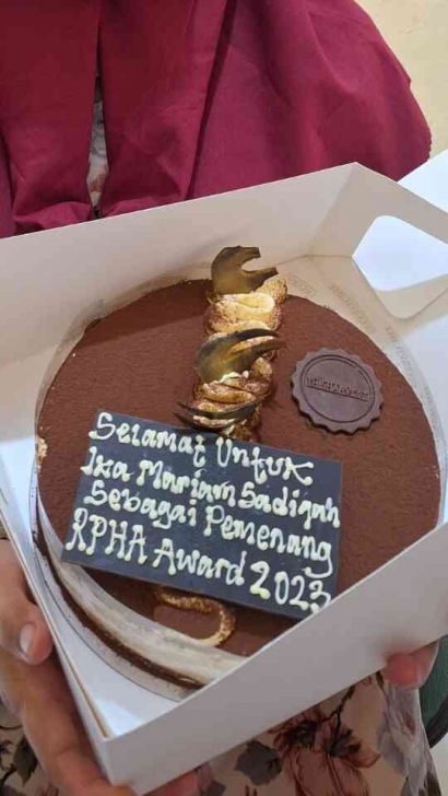 Icip Icip Cake Sudah Diterima Pemenang RPHA Award 2023