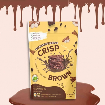 Inovasi Produk Brownies Renyah Gluten Free Kolaborasi Mahasiswa Teknologi Pangan dan Gizi Universitas Djuanda Bogor Dengan Siengkong TapiOK