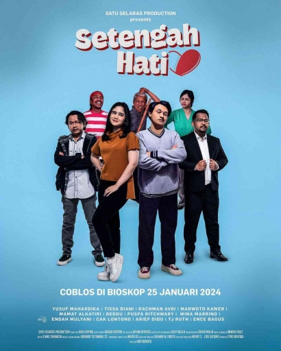 Film Setengah Hati yang Diperankan Tissa Biani akan Segera Tayang pada Januari 2024