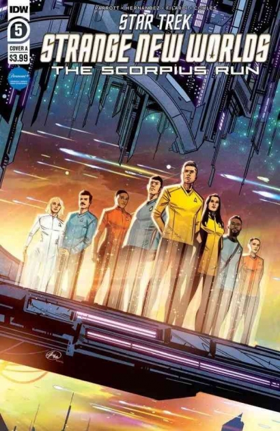 Star Trek: Dunia Baru yang Aneh: Perusahaan Terpecah-belah di Pratinjau Scorpius Run