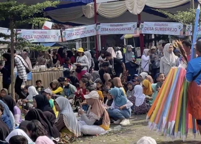 Sinergi UMKM, Pemerintah Desa Belung, dan KKM 70 UIN Malang dalam One Day Market