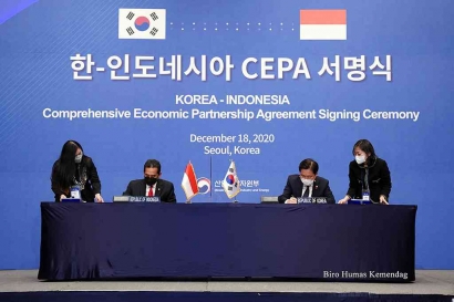 Lack of Cooperation Between Indonesia and South Korea IK-CEPA