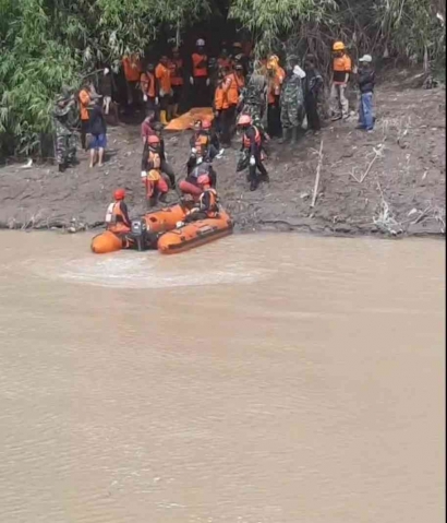 Waspadai Banjir. Dalam Sepekan Ada 3 Kasus Korban Hanyut di Sungai Madiun