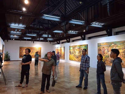 Kopaja71 Ngetem di Pameran Seni "Ratu Adil" Bentara Budaya Jakarta