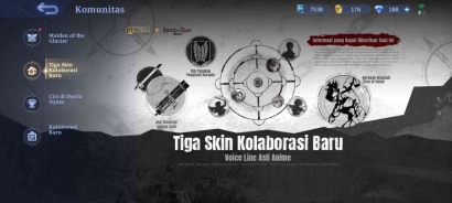 Kolaborasi Mobile Legend X Attack on Titan