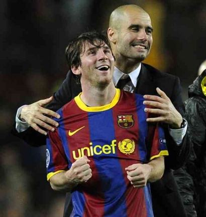 Guardiola & Messi: Tetap Mengukir Prestasi Walau Sudah Tidak Bersama Lagi