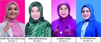 Siapa "Bundo Kanduang" untuk DPD RI dari Sumatera Barat? (dari 4 Calon Perempuan)