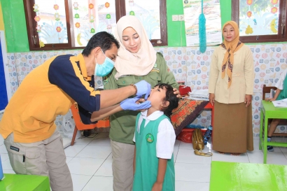 Mengupas Sub Pekan Imunisasi Nasional Polio: Kolaborasi Antara TK Kartika IV-27 Trenggalek dan Puskesmas Trenggalek