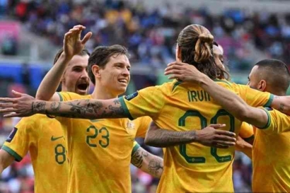 Kalahkan Suriah, Australia Lolos ke 16 Besar Piala Asia
