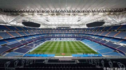 Tak Tergiur Uang, Santiago Bernabeu Nama Stadion Real Madrid yang Tak Tergantikan di Era Sepakbola Modern