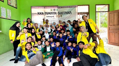 Penerapan Kegiatan P5 (Projek Penguatan Profil Pelajar Pancasila) Kelompok KKN Sustaina Universitas Bhayangkara Surabaya di Lingkungan Paras