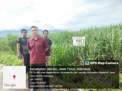 Rupbasan Mojokerto Intensifkan Pengawasan Barang Bukti, Lakukan Kontrol Tanah Kebun